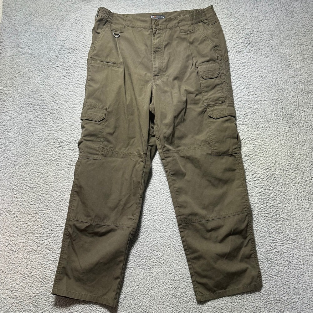 5.11 Tactical‎ Series Men's Cargo Pants Khaki Style 74273 Size 36x30